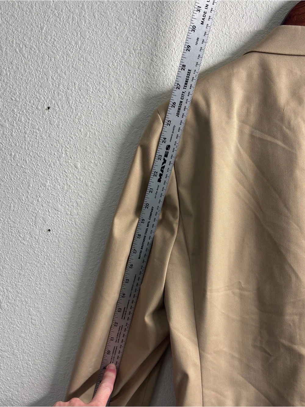 J. Crew Beige Single-Breasted Sport Coat